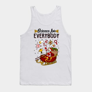 Science Ugly Christmas Sweater Tank Top